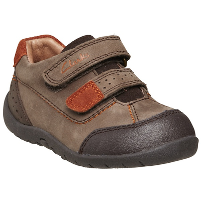 Toddlers Velcro Shoe - CHOC & BLUE - CLARKS W13 : Sale : Kids Sandals ...