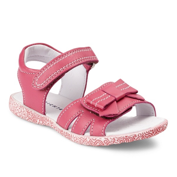 Girls Velcro Sandal - Fuchsia - RICHTER S13 : Girls-Sandals : Kids ...