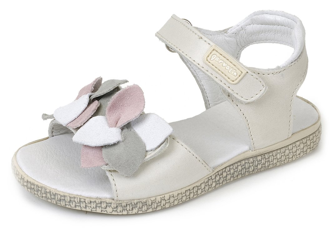 Garvalin Girls Velcro Sandal - Flowers - GARVALIN S14 : Girls-Sandals ...