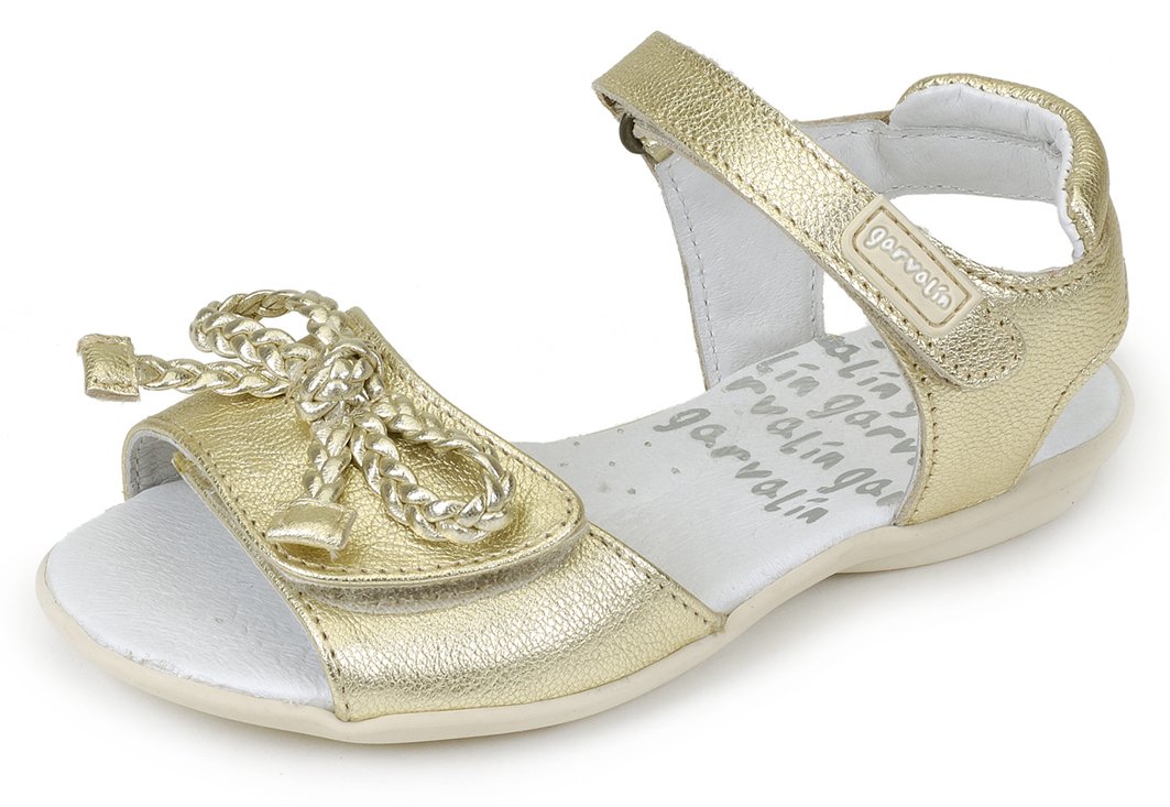 Garvalin Girls Velcro Sandal with Bow - GARVALIN S14 : Girls-Sandals ...