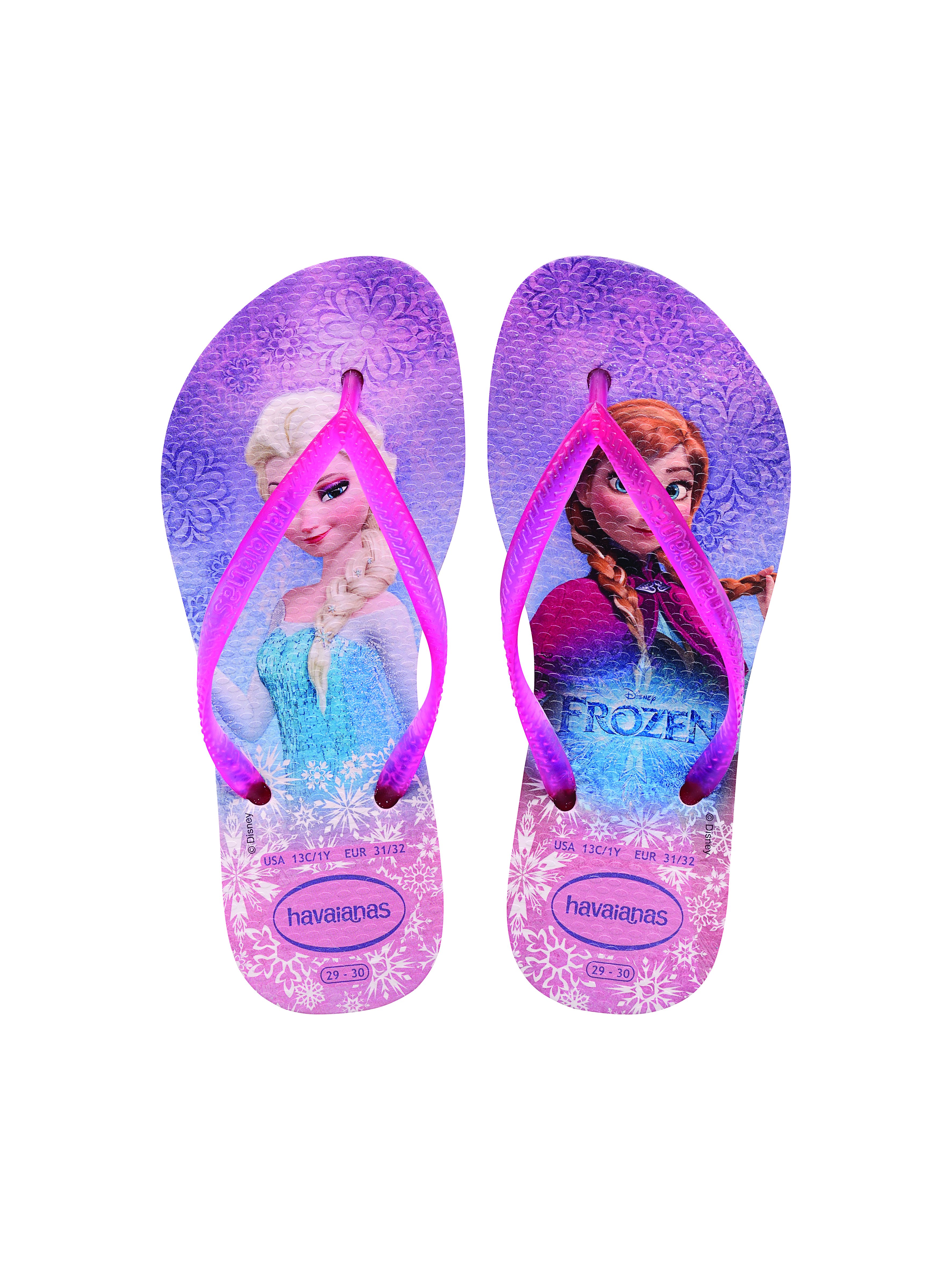 Havaiana jandals - Frozen Rose - Havaianas S14 : Girls-Casual : Back to ...
