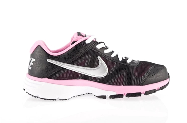 Nike Dual Fusion TR3 GS BlkMet Sil P Nike S12 Girls Casual