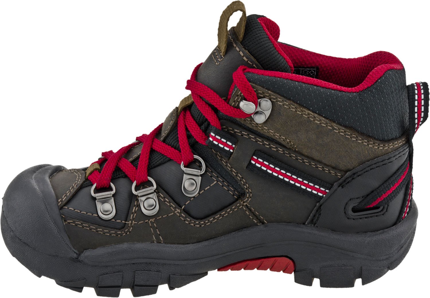 skechers boots kids red