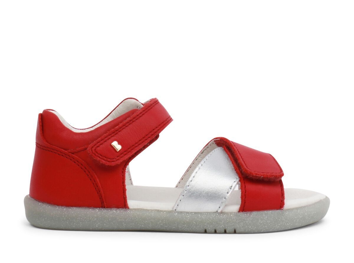 skechers sandals kids red