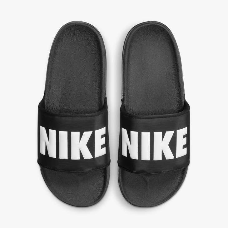 nike offcourt slide on feet